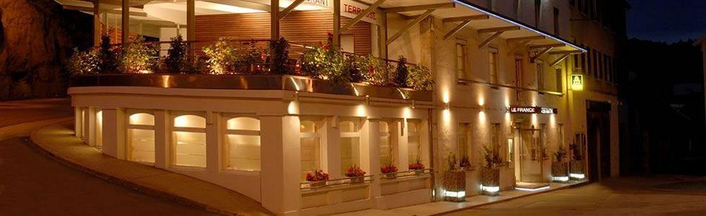 Logis Hotel Le France Villers le Lac Bagian luar foto